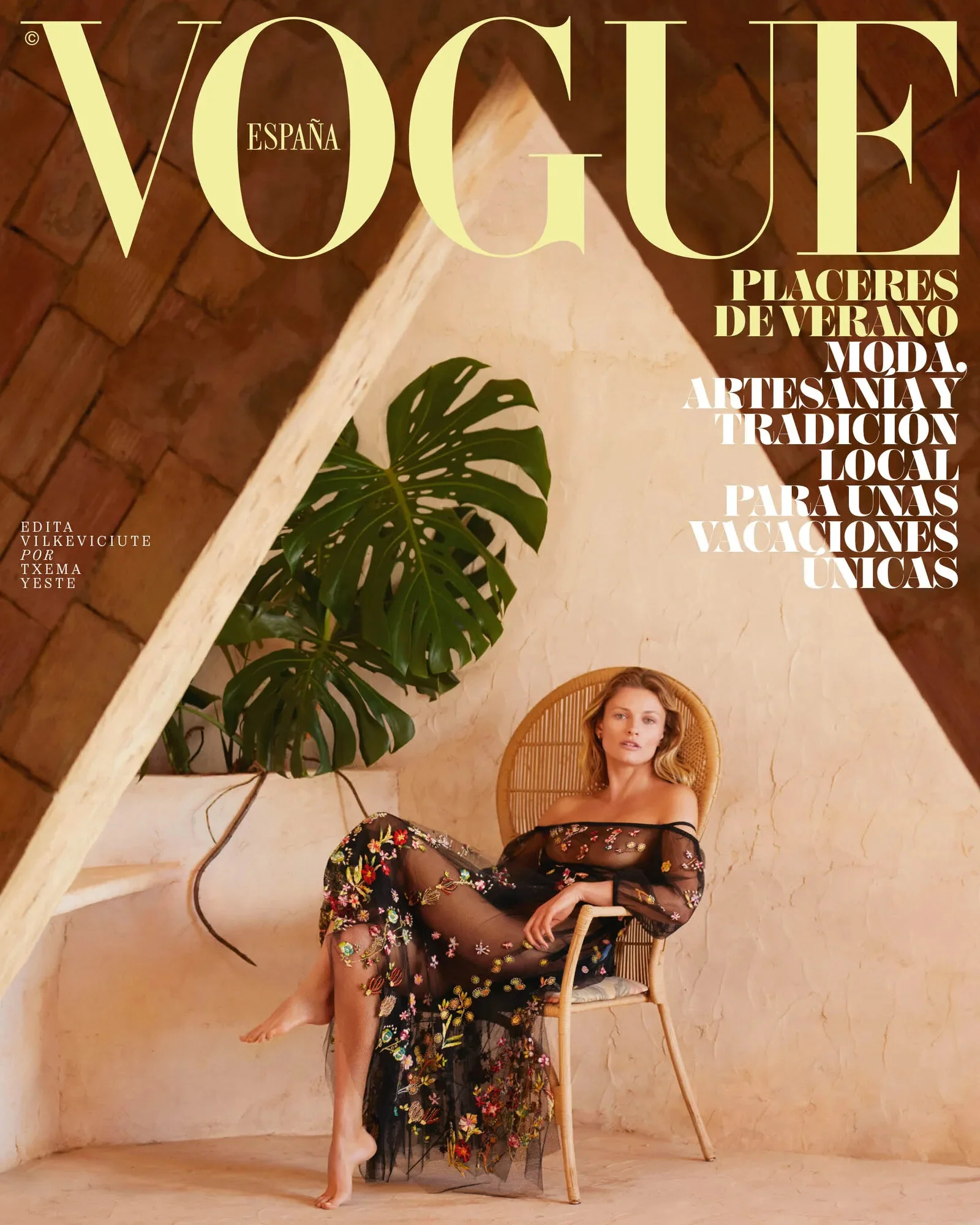 Txema Yeste / Vogue Spain Cover / July 2021 Issue — Pancho Saula